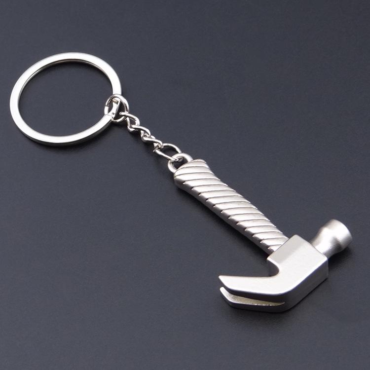 Simulation Mini Caliper Key Chain Movable Wrench Key Chain Screwdriver Tool Pendant Tide Man Car Key Chain Men's Keychains Keyrings