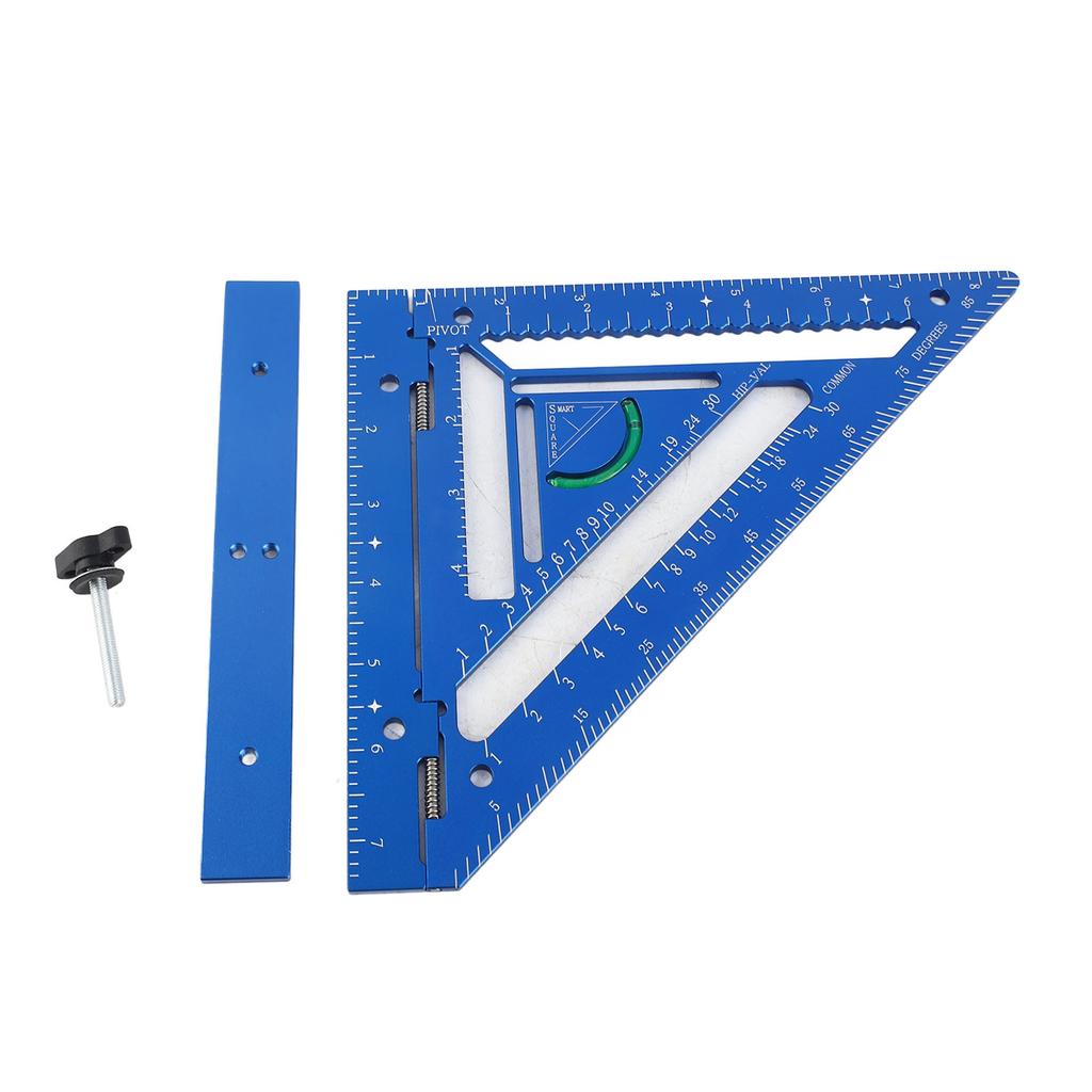 Инструмент для измерения угла наклона стропил Профессиональный инновационный треугольный линейный транспортир Точная плотницкая разметка