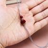 Плетеный ремешок для мобильного телефона в китайском стиле DIY с подвеской-сумкой для USB-флешки