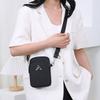 Multifunction Crossbody Bag Nylon Small Phone Bag Simple Canvas Shoulder Bag  Daily