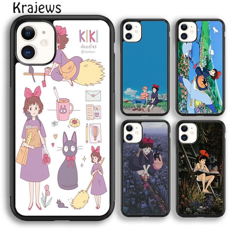 Чехол для телефона Krajews Kiki's со службой доставки для iPhone 14 5 SE 6s 7 8 plus XR XS 11 12 13 pro max Samsung S21 S22ultra Plus