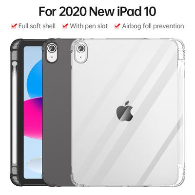 Прозрачный чехол для iPad 10 10-го поколения, прозрачная силиконовая задняя крышка для iPad 10,9 Air4 Air 5, противоударные защитные чехлы