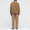 Uniqlo Свитшот унисекс из флиса, свободный, свитшот-пуловер, коллаборация X White Mountaineering, светло-коричневый 443221-32