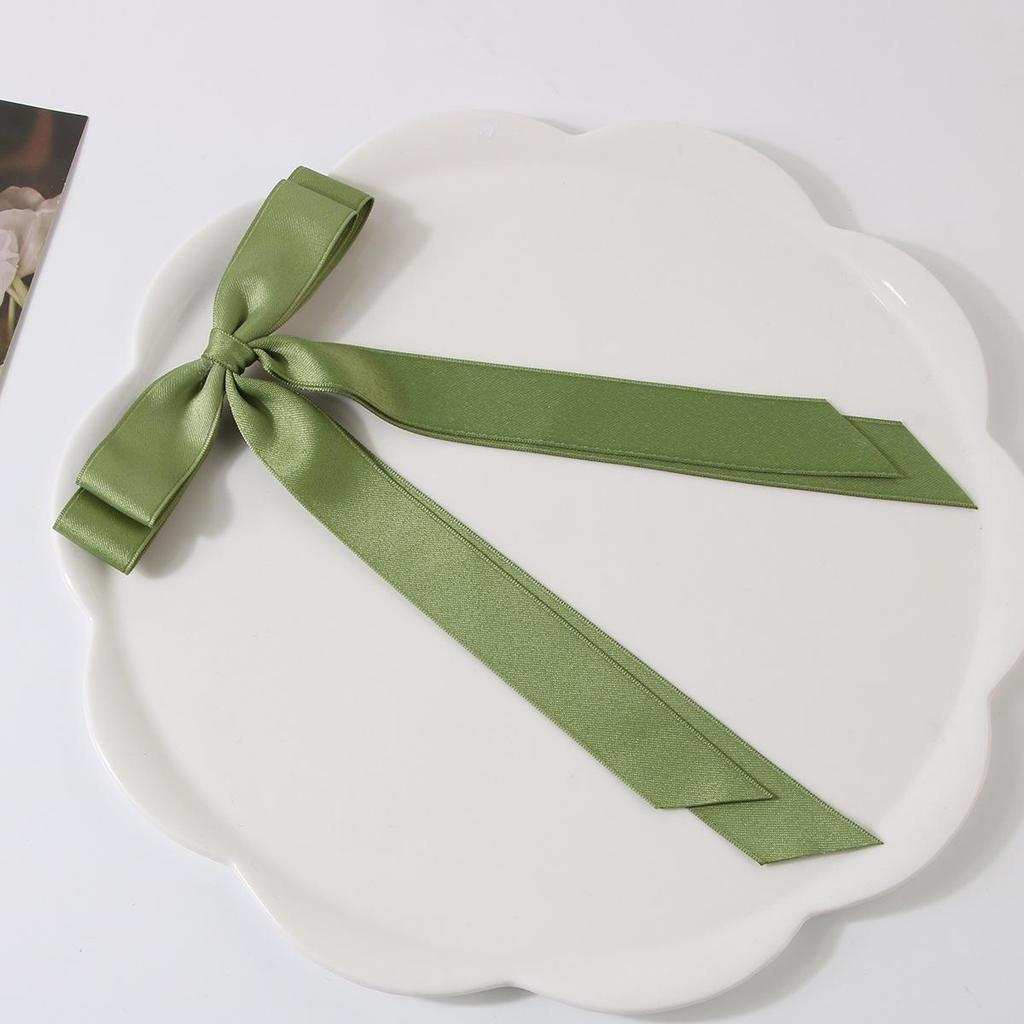 Заколка-уточка с бантом в балетном стиле 4 см: Дофаминовый Сладкий Плетеный Аксессуар для Волос