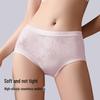 Miiow Women's New Chinese Embossed High-Waist Tummy Control Briefs