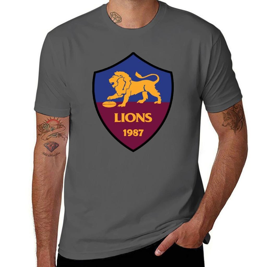 Football Brisbane Tshirt Casual Everyday Short Sleeve Tshirt