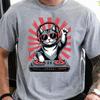 Смешная футболка с принтом DJ Cat в стиле хипстер с наушниками, подарок для любителя кошек в стиле Харадзюку, крутая футболка с коротким рукавом и круглым вырезом, свободный топ
