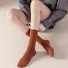 5 пар носков из чистого хлопка с антибактериальным эффектом и против запаха до середины голени для женщин послеродового периода на осень и зиму