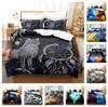 3D Animal Bedding Set Wolf Printed Duvet Cover 2/3 AU/EU/US/UK/DE Full Size Washable Home Decoration