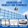 2pcs Standard Size Beach Volleyball Net Durable Construction Sports Equipment Net  Outdoor Play