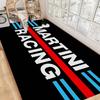 M-Martini Racing Floor Mat Anti-slip Absorb Water Long Strip Cushion Bedroon Mat Alfombra