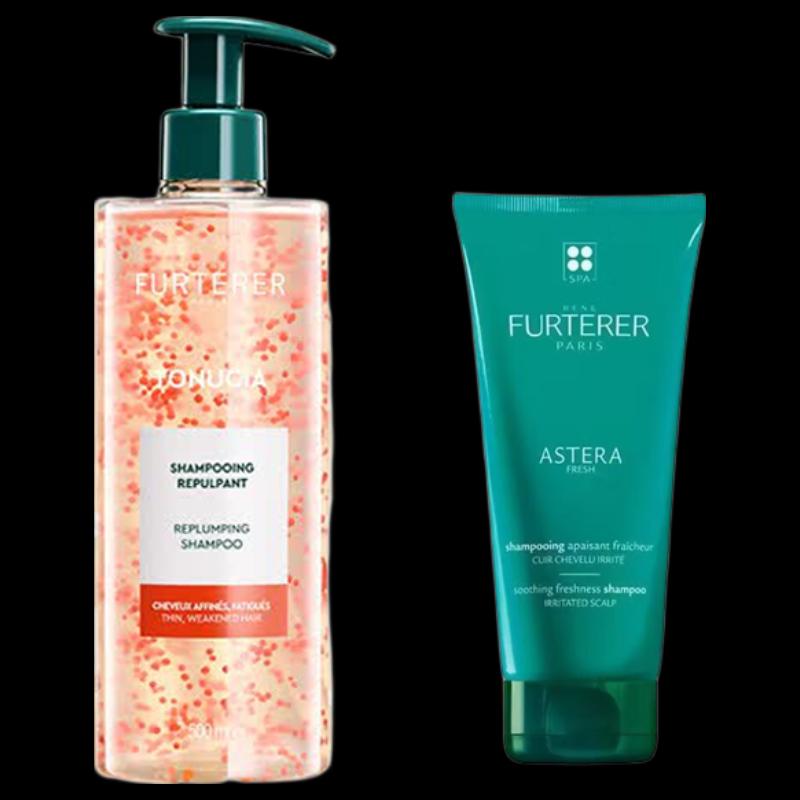 René Furterer Fortifying Volumizing & Soothing Scalp Care Shampoo Set