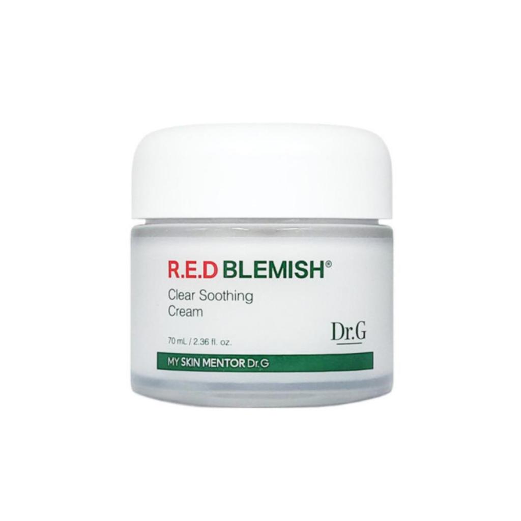 Dr.G R.E.D Blemish Clear Soothing Cream 70 Ml – Soothing Moisturizing Cream for Sensitive & Troubled Skin