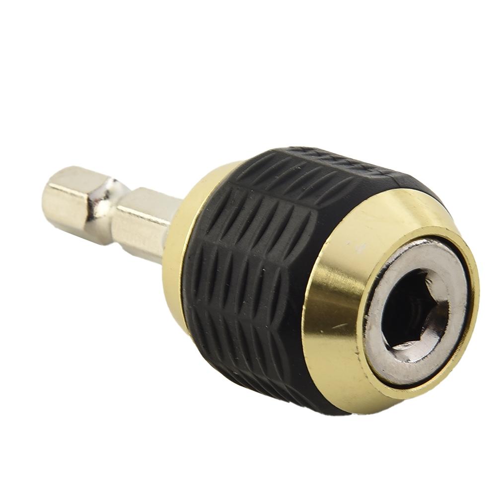 2 шт. Шестигранный хвостовик 60 мм Бесключевой патрон для дрели Отвертка Быстросменный Адаптер-конвертер