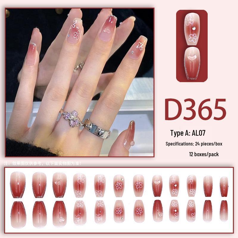 Летний свежий персиковый сердечный омбре нейл-арт с бриллиантовыми акцентами