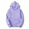 Womens Oversized Hooded Sweatshirt Solid Color Long Sleeve Casual Sportswear Youth