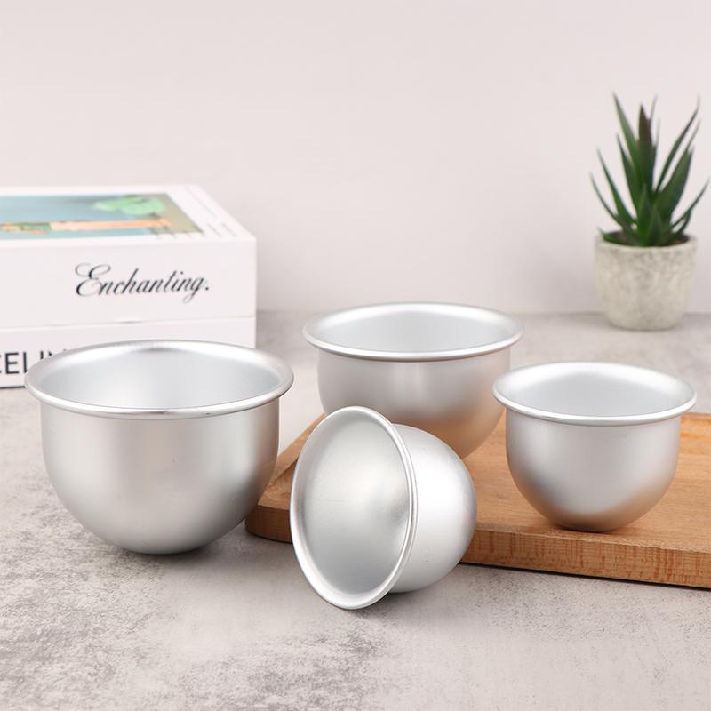 1шт алюминиевый сплав глубокий полукруг форма для торта кастрюля кукла платье украшение торта