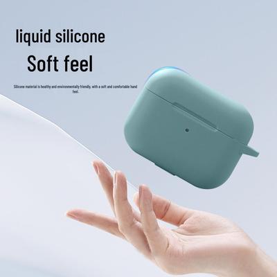 Силиконовый защитный чехол для AirPods Pro 2 - Пыленепроницаемый чехол для беспроводных наушников