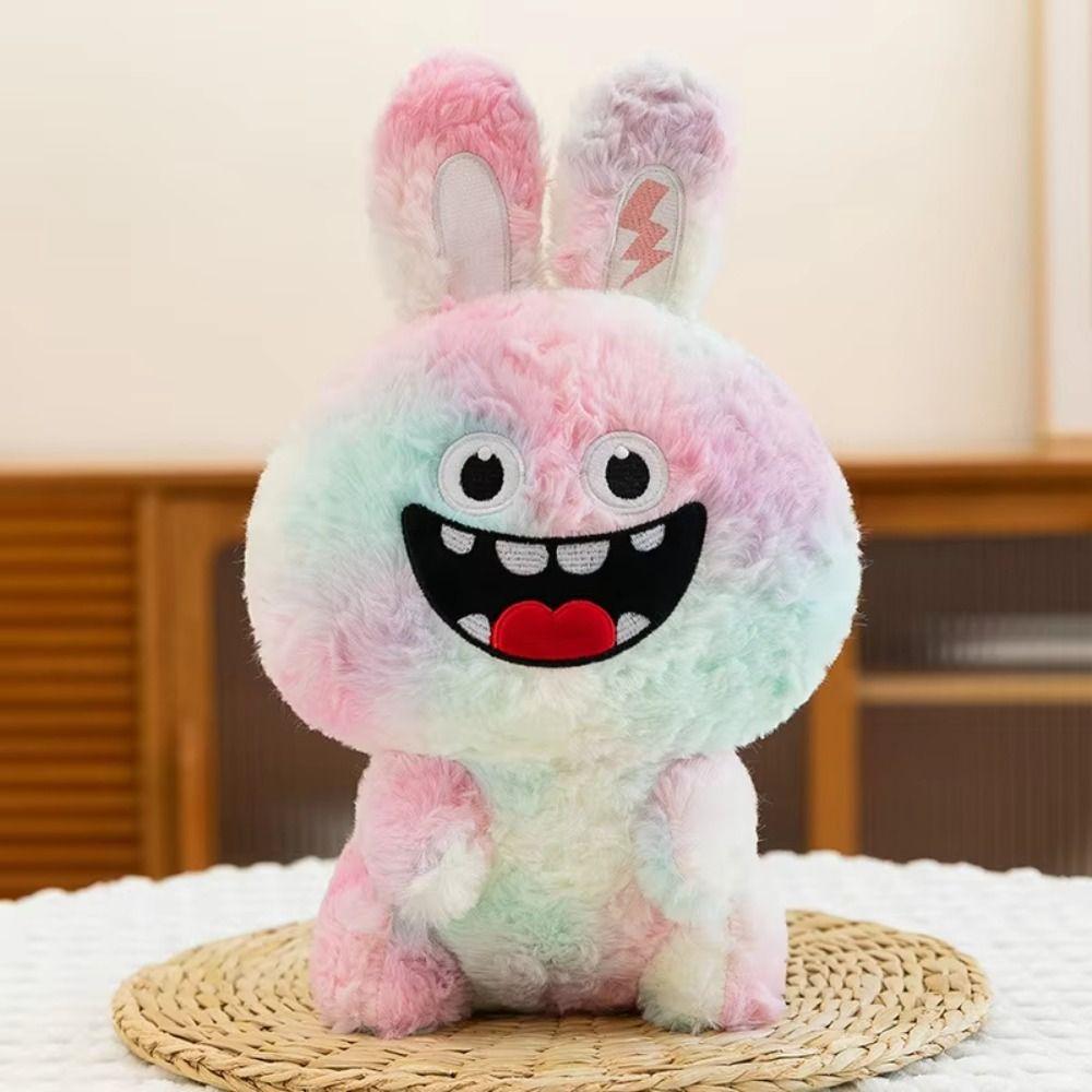 Soothing Cute Bunny Doll Adorable Hugging Companion Perfect Present Rabbit Plush Toy Home Decor