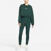 Nike Флисовая толстовка с круглым вырезом и логотипом, женские толстовки, зеленые FB1921-397