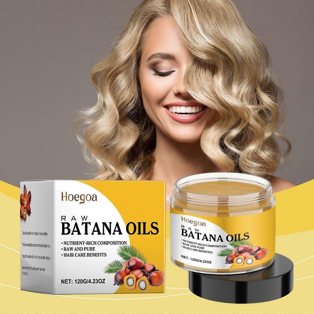 Hoegoa Batana Hair Oil Moisturizes Hair Strands, Strengthens Hair, And Makes Hair Naturally Fluffy, Smooth And Lustrous
