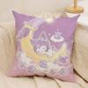 Cartoon cute Sanrio pillowcase Kulomi big-eared dog pattern home room decoration soft and comfortable sofa cushion cover