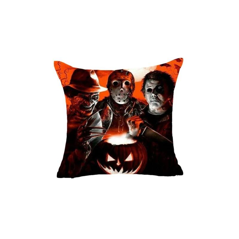 Чаки Кукла Хороший Парень Дизайн фильма ужасов Наволочка для подушки Чехол для подушки в ярких цветах