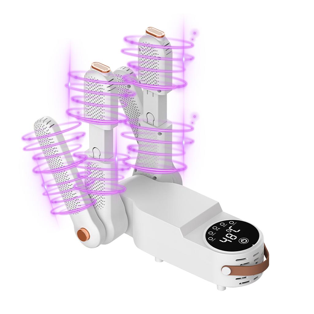 Boot Dryer with Dual V Rack Telescopic Shoe Dryer Touch Screen Deodorizer Intelligent Temperature