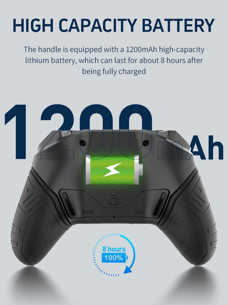 Силиконовый захват RGB шестиосевой соматосенсорный сенсорный контроллер для PS4 и мобильных устройств