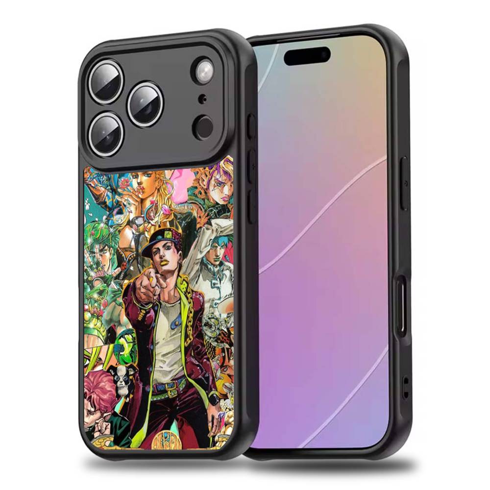 Чехол для телефона J-JoJo's Bizarre Adventure для iPhone 17,16,15,14,13,12,11,Pro,Max,Plus,Mini,SE4,E Магнитный Magsafe Беспроводная зарядка