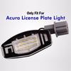 2 шт. 18-светодиодных фонаря номерного знака, прямая замена для Honda Civic Accord