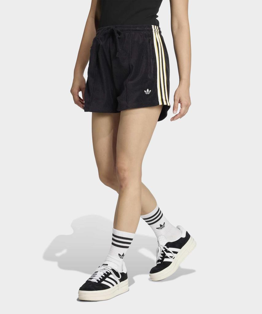 adidas Шорты 'Firebird' из махровой ткани - Черный / Kd1398