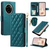 For Realme 14 Pro 5G Case Wallet Rhombus Grid PU Leather Phone Cover