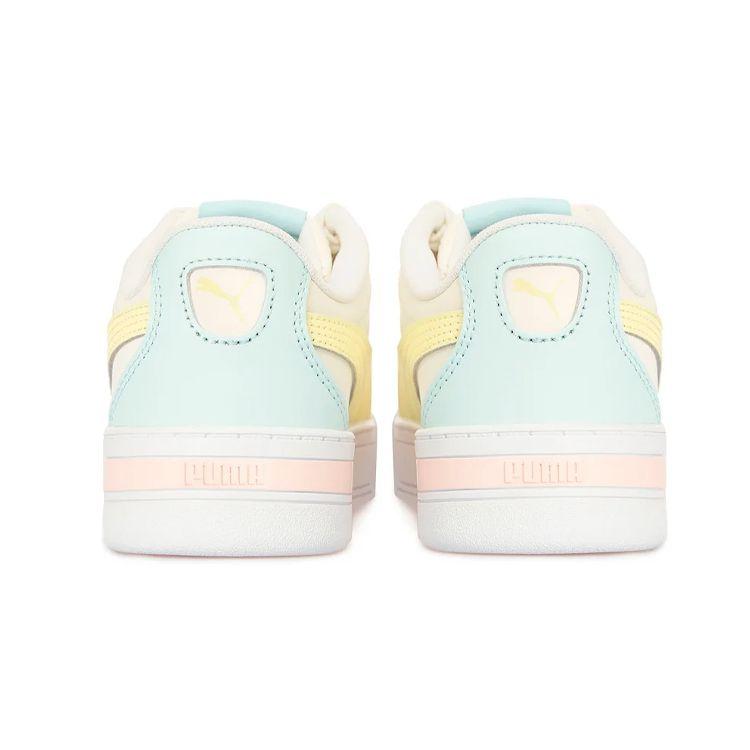 Puma Skye Trainers Comfortable Versatile Balance Low Top Sneakers Women Sneakers Pink Yellow 374764-09