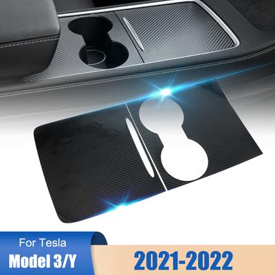 Для Tesla Model 3 Model Y 21-22 ПВХ-пленка для внутренней отделки центральной консоли, наклейка на центральную панель управления автомобиля, многофункциональный стиль