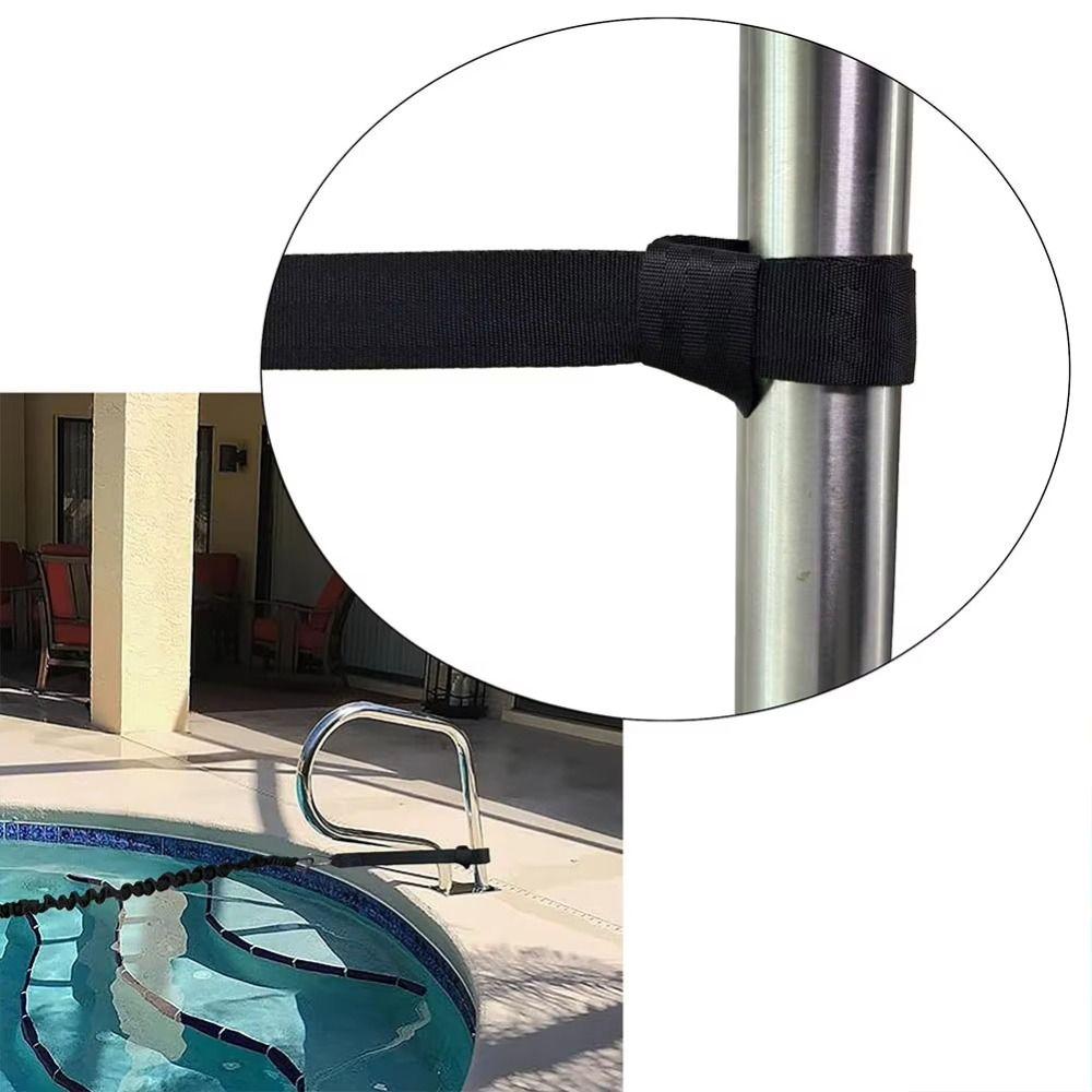 Эластичные ленты Тренировочный пояс для плавания Тренировочный поводок Тренажер для плавания в бассейне Спортивное оборудование