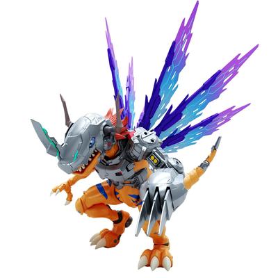 BANDAI SPIRITS Рост фигуры Стандартный Усиленный Digimon MetalGreymon (Вакцина) Набор предварительно окрашенных моделей