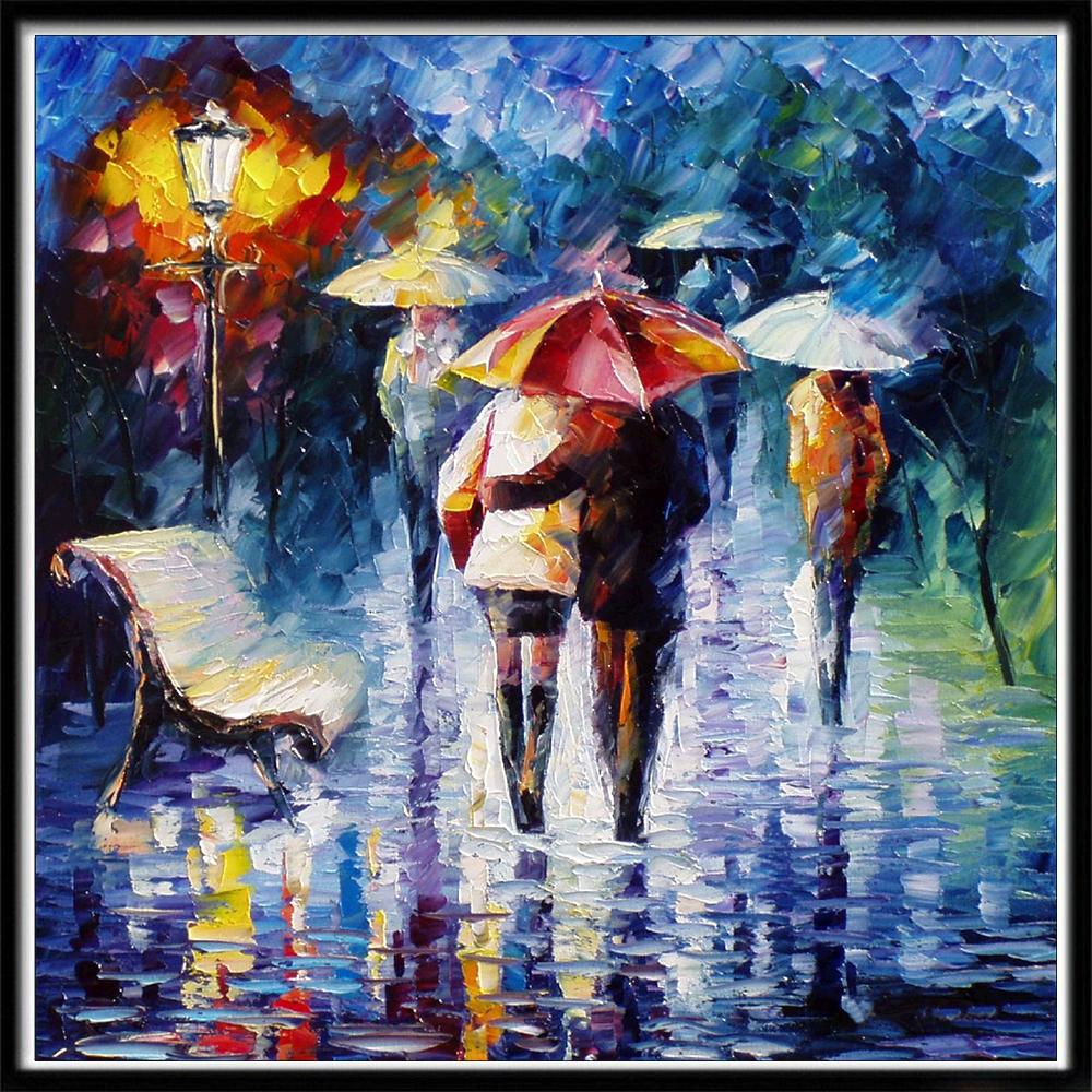 5D Diy алмазная живопись мультфильм кошка и собака животное цветок Алмазная вышивка пейзаж замок мозаика Рождественское украшение подарок