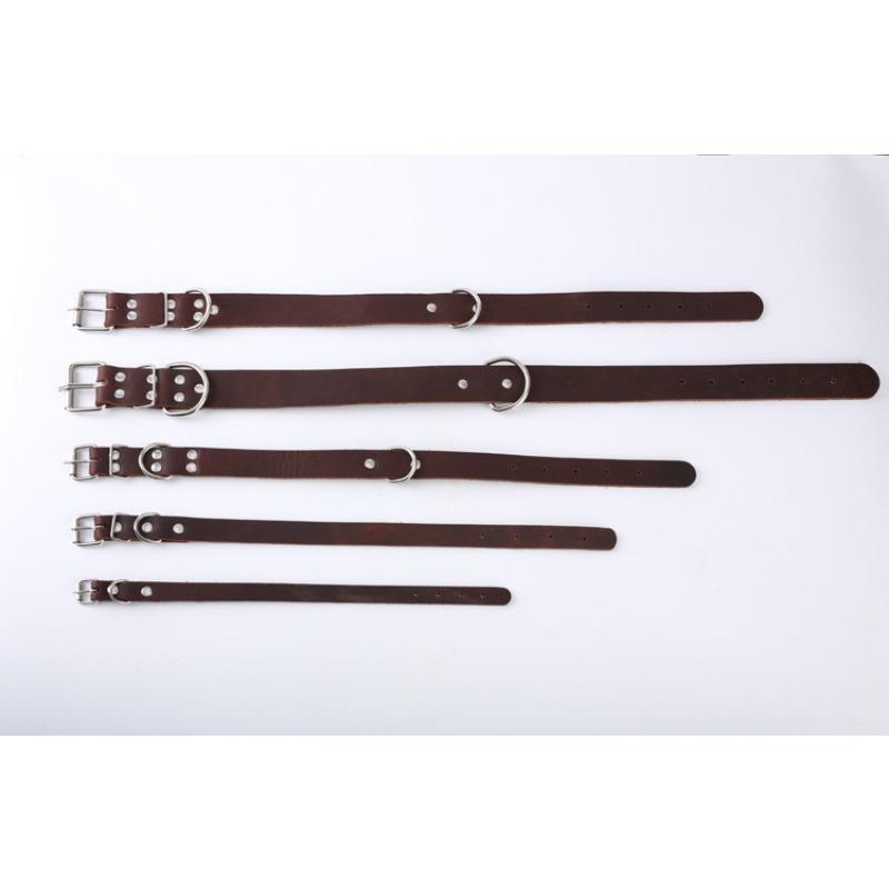 Верхний слой коровья кожа ошейник для собаки немецкий ошейник ошейник для маленькой собаки ошейник для средней собаки натуральная кожа защита шеи шейное кольцо