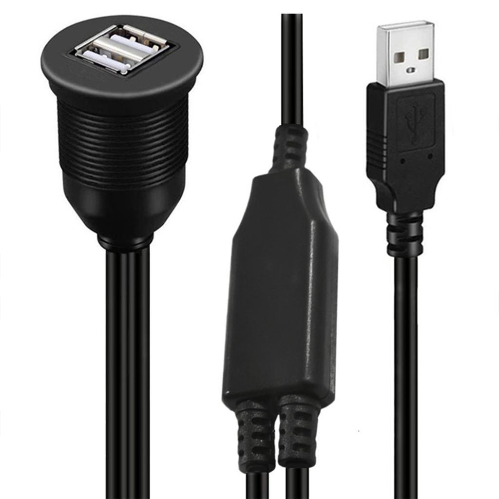 Более быстрая и эффективная зарядка Двойные порты USB Панель для скрытого монтажа Автомобильные аксессуары Поддержка передачи данных или зарядки