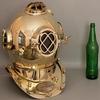 Royal Handicraft Complete Brass Handcrafted Antique U.S. Navy Mark V Boston Diving Divers Helmet