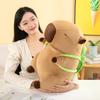Plush Backpack Capybara Toy Stuffed Animal Doll Cartoon Kids Birthday Gift