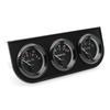 Oil Temp+Oil Pressure+Volt Meter 52mm 3 in 1 Car Modification Gauge Black/Chrome Bezel Face with Temp & Press Sensor Customized