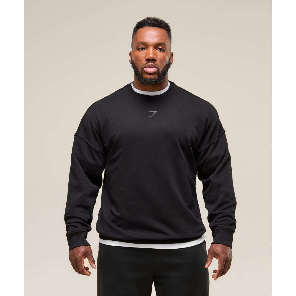 Gymshark Power Crew Черный A2c9g Bb2j