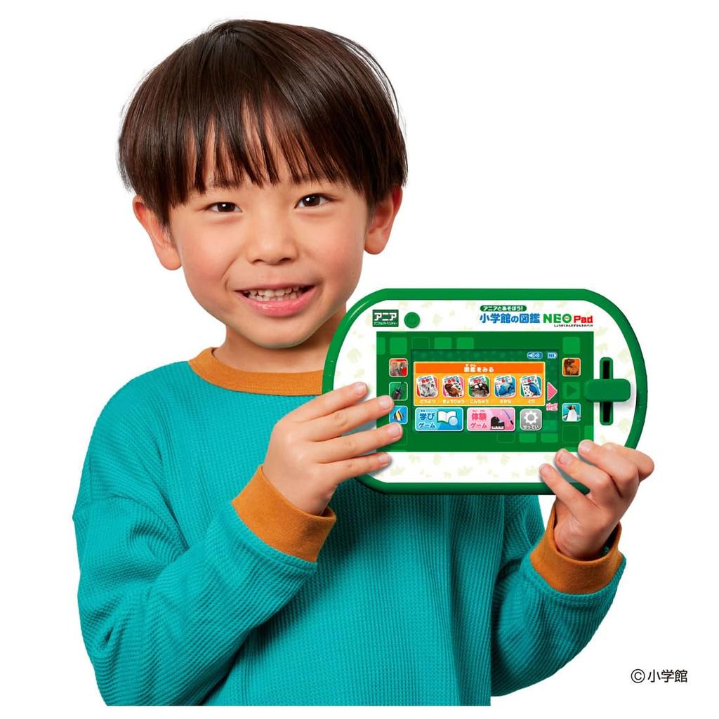 TAKARA TOMY Иллюстрированная энциклопедия Ania Shogakukan NEOPad Животное Динозавр Игрушка для детей от 3 лет Играй!