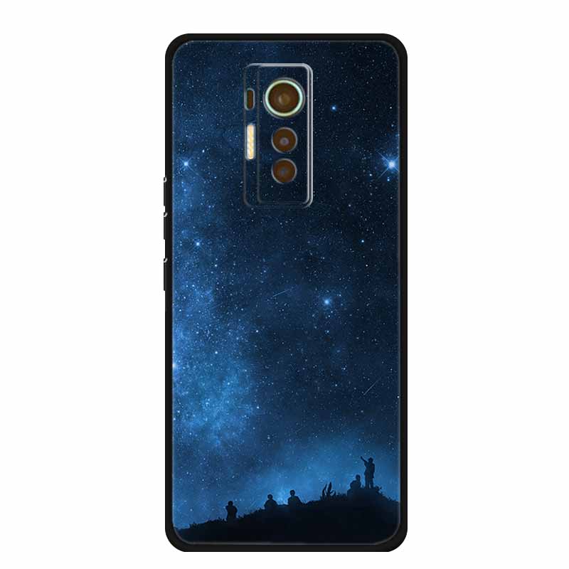 For Tecno Phantom X 2021 Case Luxury TPU Silicone Soft Cover Phone Cases for PhantomX 2021 AC8 Protection Cartoon Bumper Etui