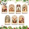 Festive Atmosphere Party Decor Christmas Pearl Light Ornaments for Holiday Home Decor, Acrylic LED Decorative Soft Glow String Lights Lamp with
