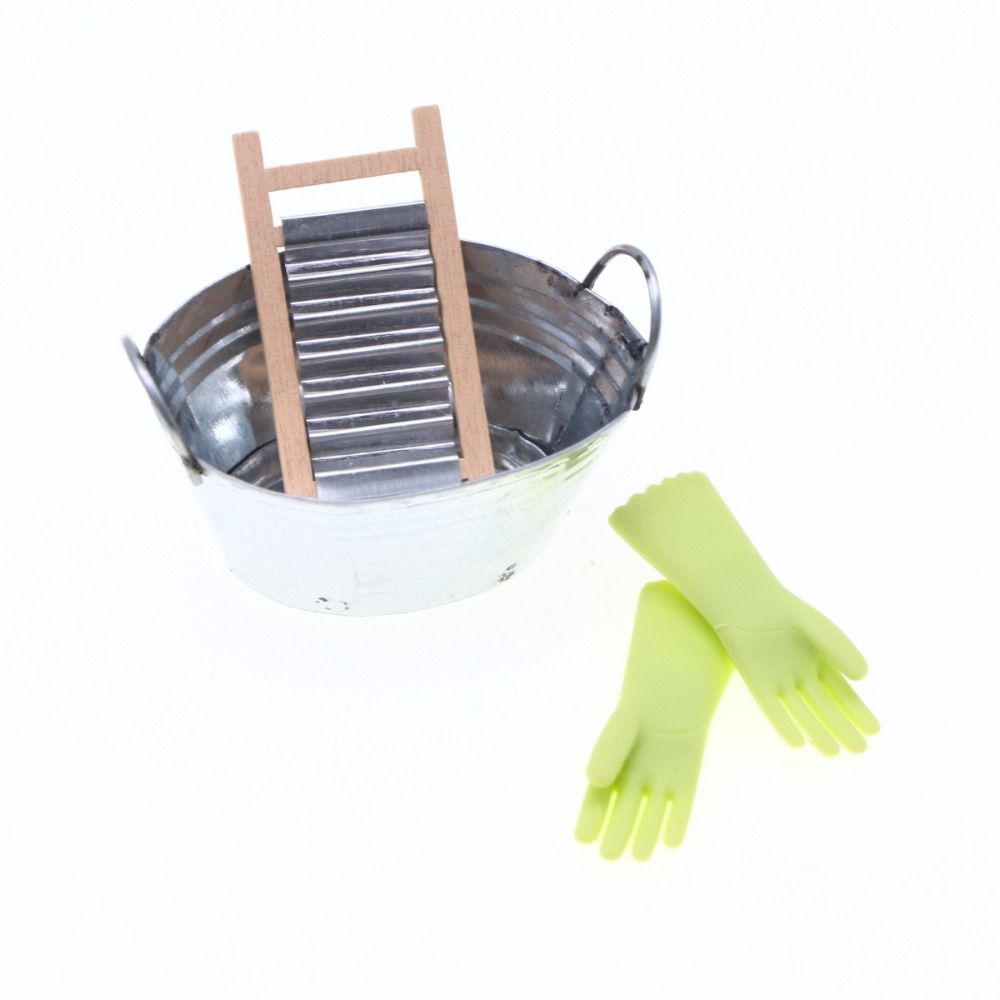 Аксессуары для кукол Кукольный домик Перчатки Масштаб 1/12 Миниатюрная пекарская перчатка Миниатюрные перчатки для уборки Универсальные