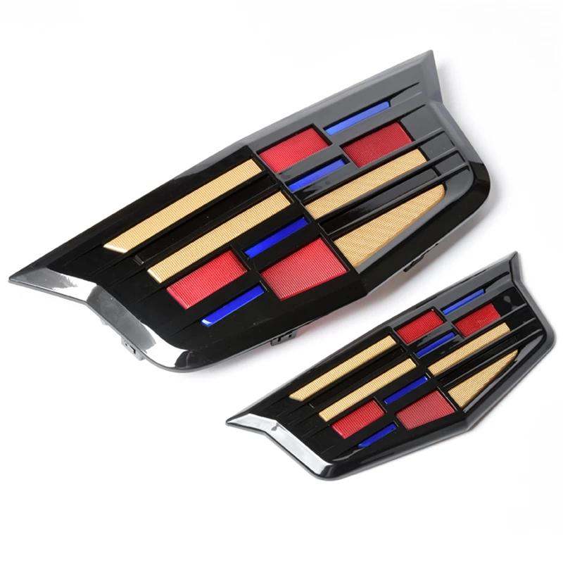 Car Front Grille Emblem Sticker for Cadillac XTS XT5 XT6 ATSL SRX BLS CT4 CT5 CT6 Auto Tailgate Trunk Badge Modifiction Decals