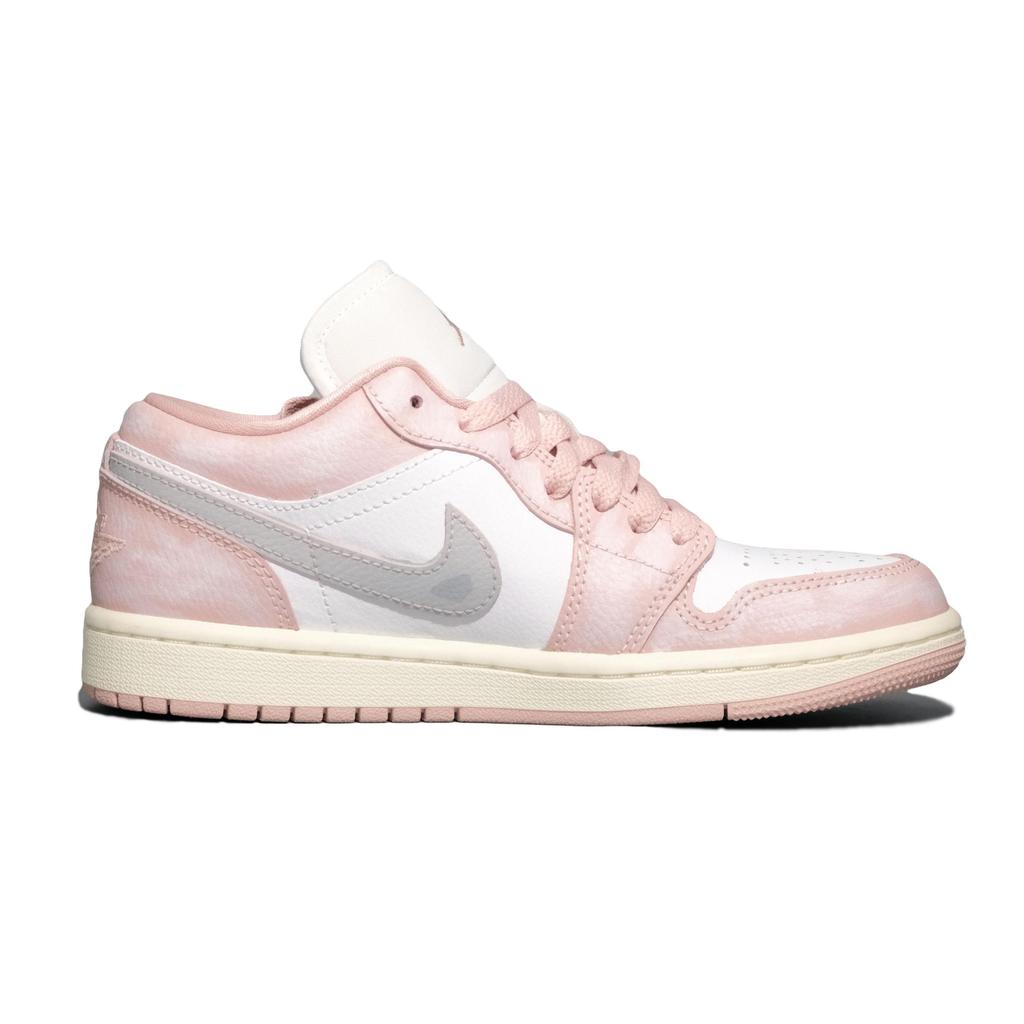 Jordan Кроссовки Air Jordan 1 Low Skateboard Shoes Женские Золотой Розовый DC0774-162(Команда1114-)